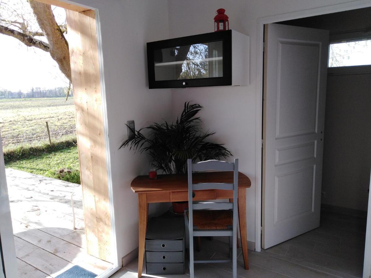 Le chalet du Bord de l'eau Sainte-Terre Extérieur photo